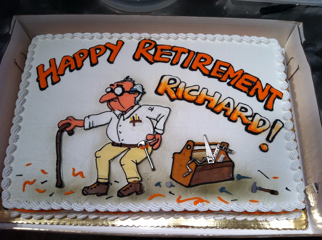 Happy Retirement - Edible Cake Topper OR Cupcake Topper – Edible Prints On  Cake (EPoC)